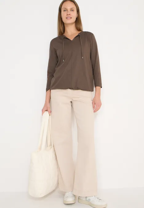 Shirt im Tunika-Look urban taupe
