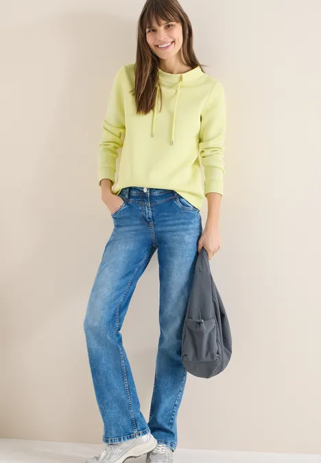 Shirt mit Tape-Detail iced yellow