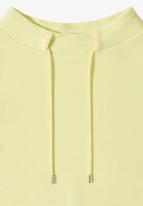Shirt mit Tape-Detail iced yellow