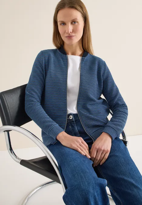 Gestreifte Jacke universal blue Gestreifte Jacke universal blue