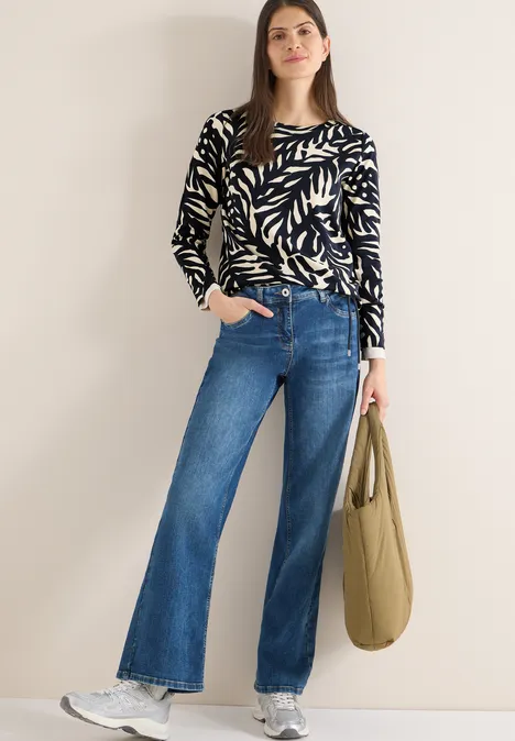 Dwukolorowa koszula universal blue