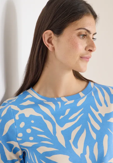 Two-Tone Shirt fountain blue