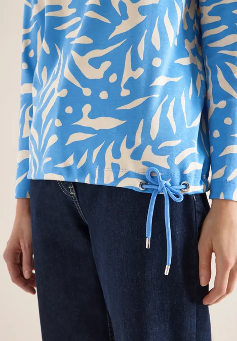 Two-Tone Shirt fountain blue