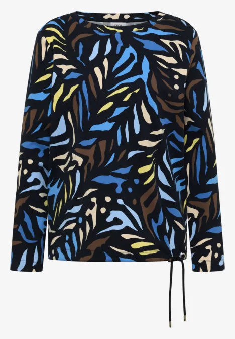 Shirt met patroon universal blue Shirt met patroon universal blue