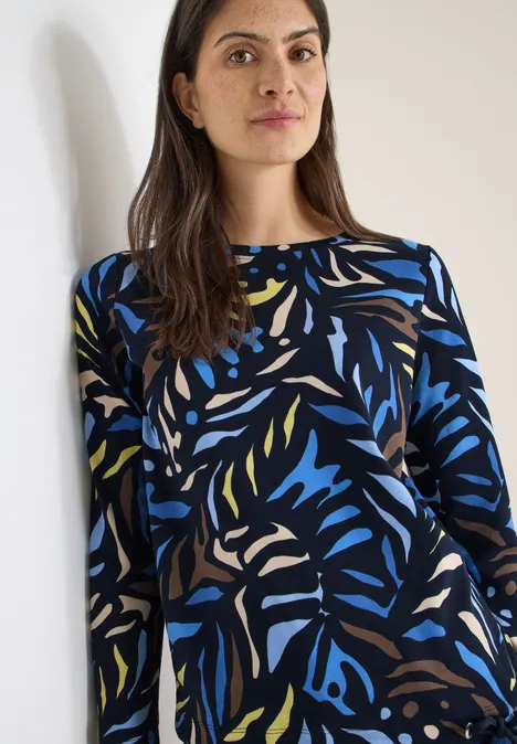 Shirt met patroon universal blue Shirt met patroon universal blue