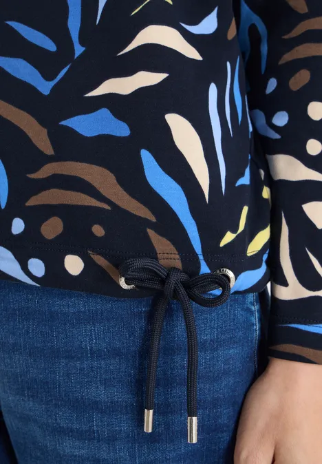 Shirt met patroon universal blue Shirt met patroon universal blue