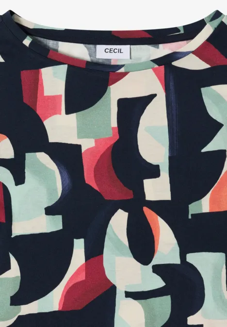 T-shirt à motifs universal blue T-shirt à motifs universal blue