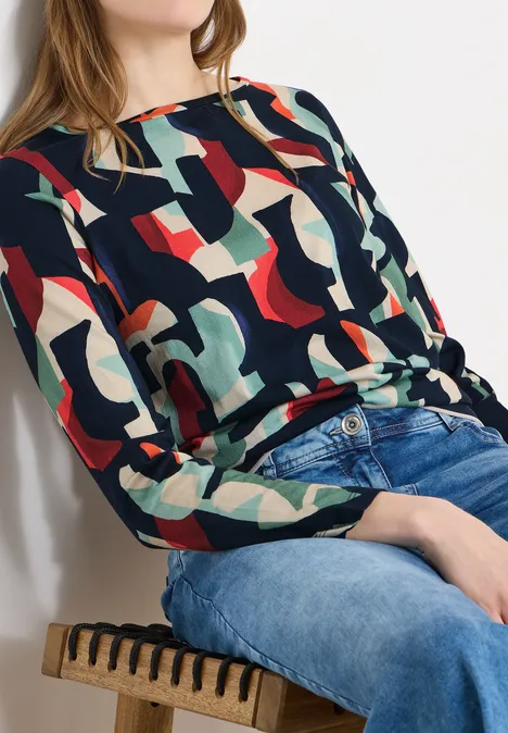 T-shirt à motifs universal blue T-shirt à motifs universal blue