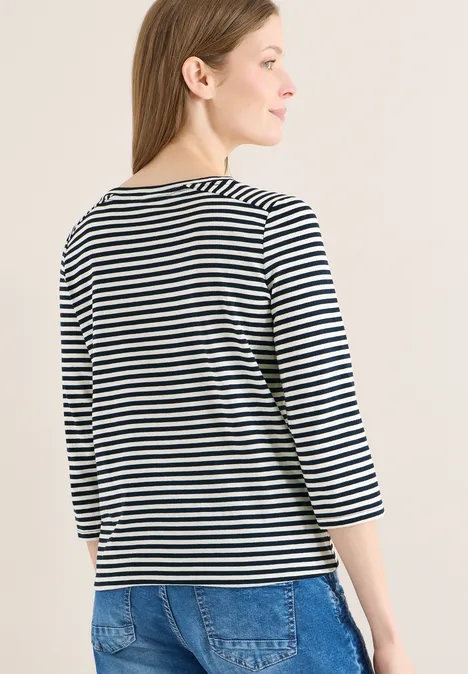 T-shirt à rayures universal blue