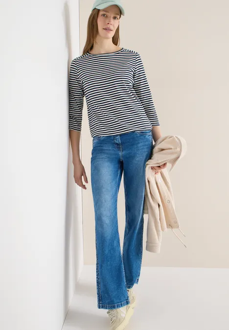 T-shirt à rayures universal blue