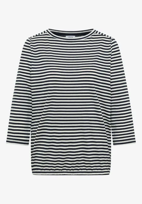 T-shirt à rayures universal blue