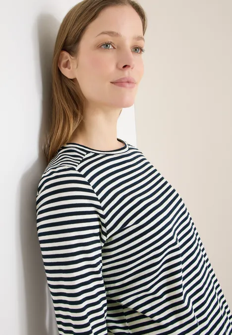 T-shirt à rayures universal blue