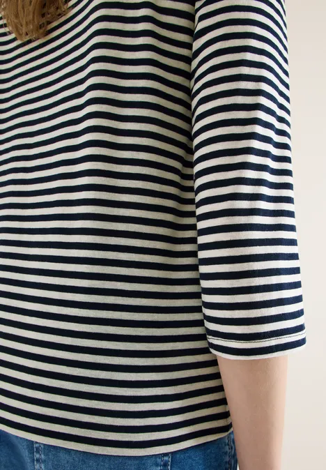 T-shirt à rayures universal blue