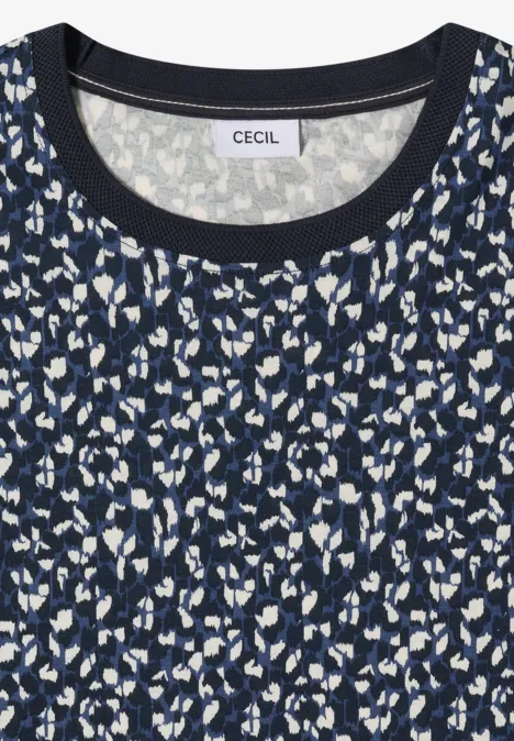 Wzorzysta koszulka universal blue Wzorzysta koszulka universal blue