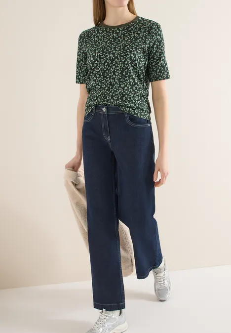 T-shirt à motifs khaki