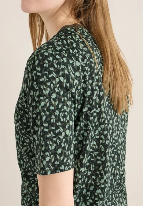 T-shirt à motifs khaki