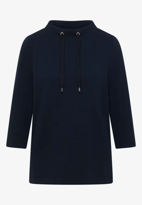 Strukturshirt universal blue