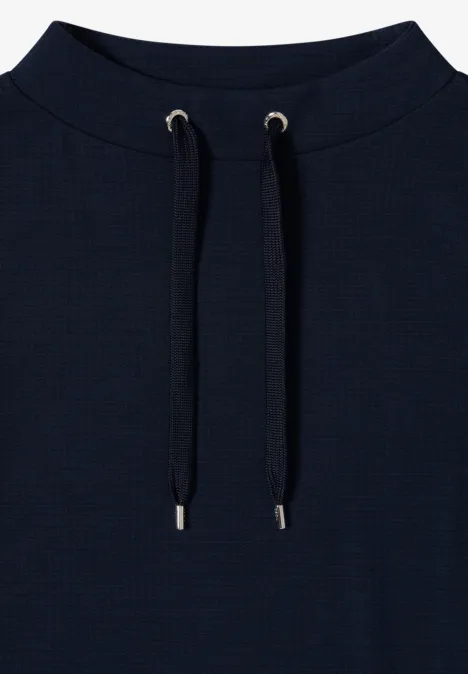 Strukturshirt universal blue