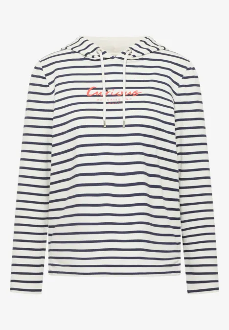 Sweat à capuche rayé universal blue