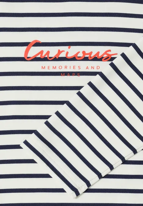 Sweat à capuche rayé universal blue