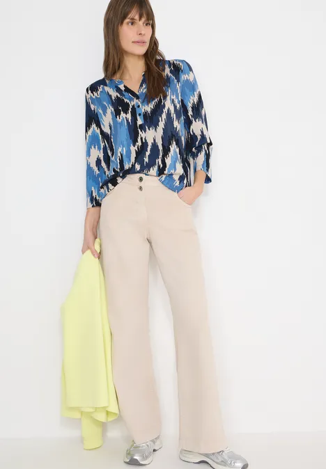 T-shirt au look tunique cloud blue