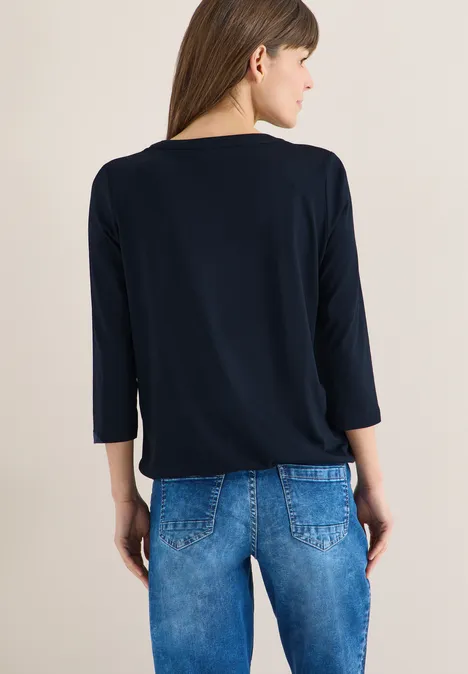 T-shirt au look tunique universal blue