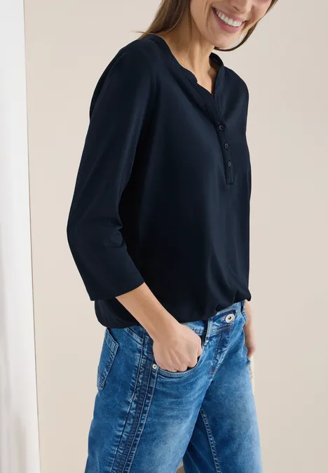 T-shirt au look tunique universal blue