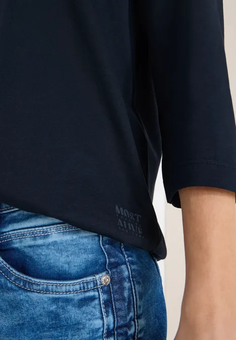 T-shirt au look tunique universal blue