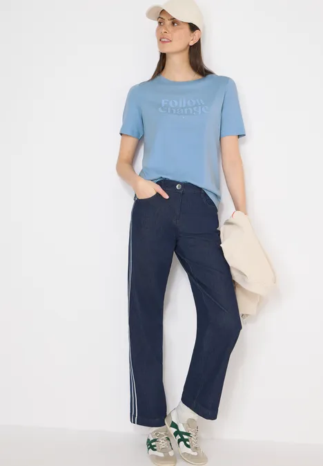 Koszulka z nadrukiem cloud blue Koszulka z nadrukiem cloud blue