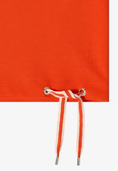 Chemise Soft Touch cherry tomato orange