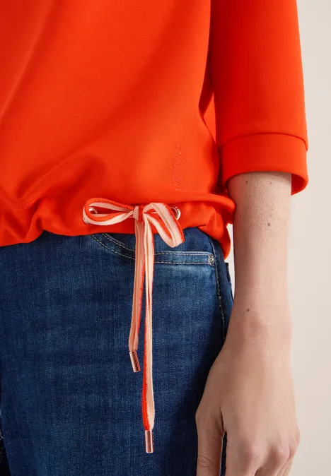 Chemise Soft Touch cherry tomato orange