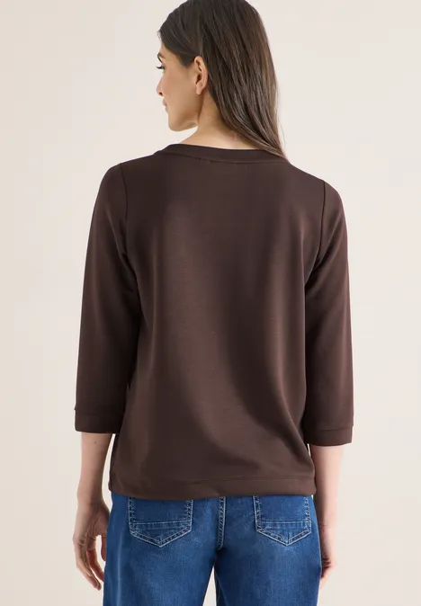 Chemise Soft Touch macchiato brown