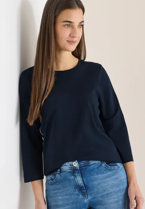 T-shirt avec détail tape universal blue