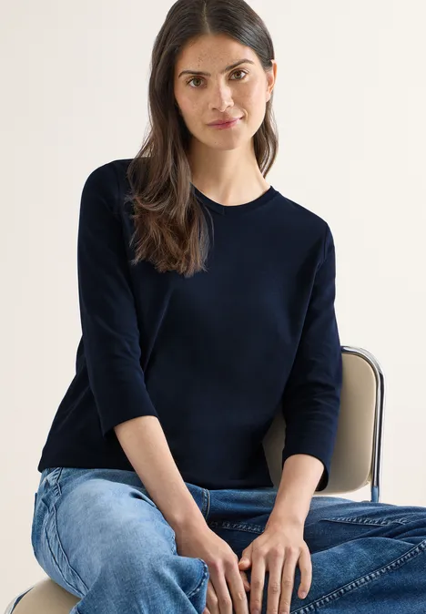 T-shirt de base universal blue