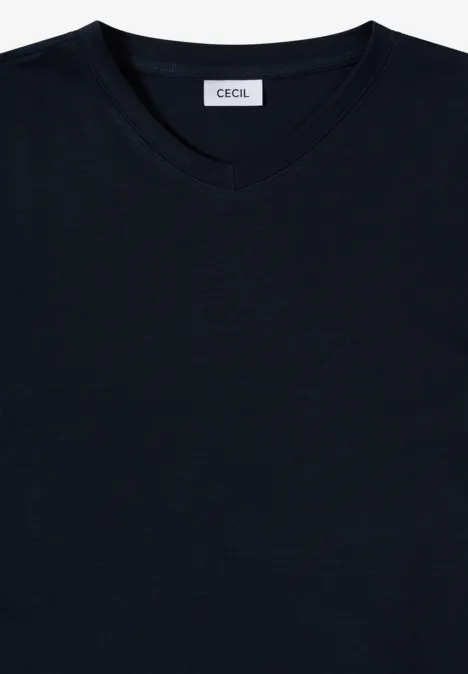 T-shirt de base universal blue