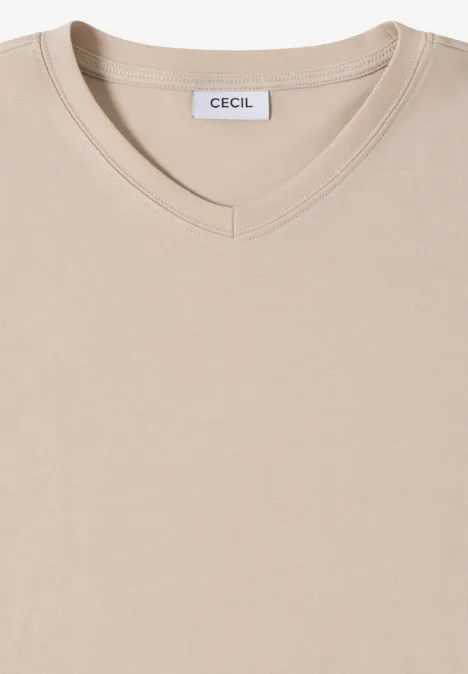 Basic T-Shirt grain beige