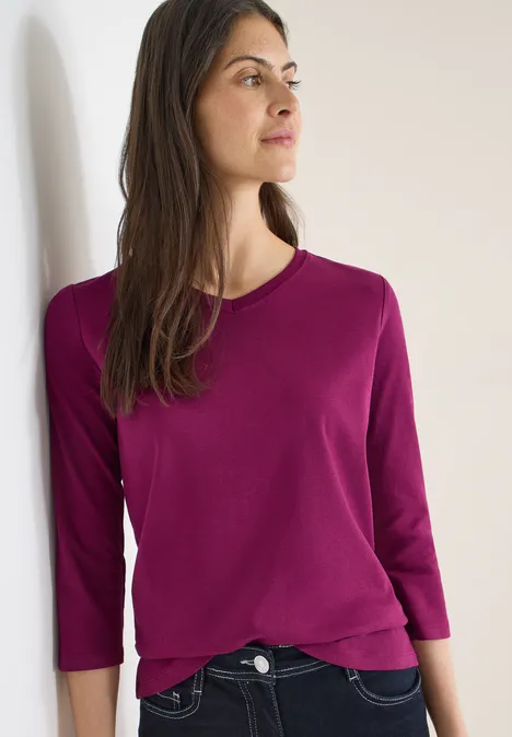 Basic T-Shirt magenta purple Basic T-Shirt magenta purple