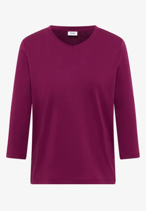 Basic T-Shirt magenta purple Basic T-Shirt magenta purple