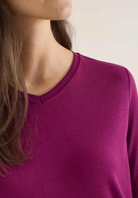 Basic T-Shirt magenta purple Basic T-Shirt magenta purple
