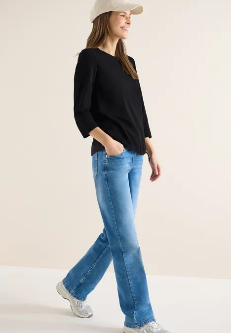 T-shirt avec cordon de serrage Black