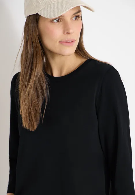 T-shirt avec cordon de serrage Black