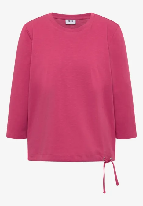 Shirt mit Tunnelzug rose petal