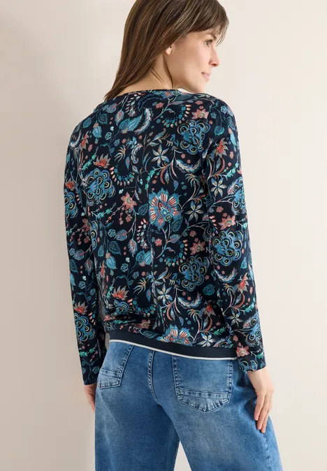 T-shirt à motifs universal blue