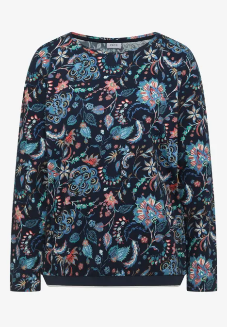 T-shirt à motifs universal blue