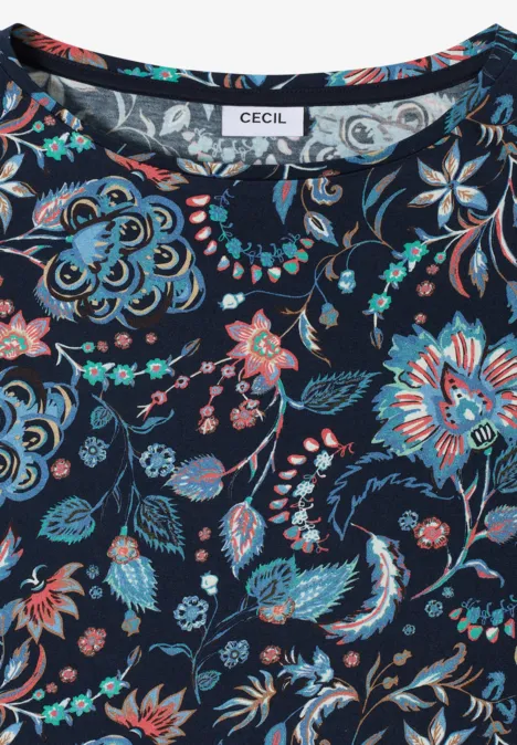 T-shirt à motifs universal blue