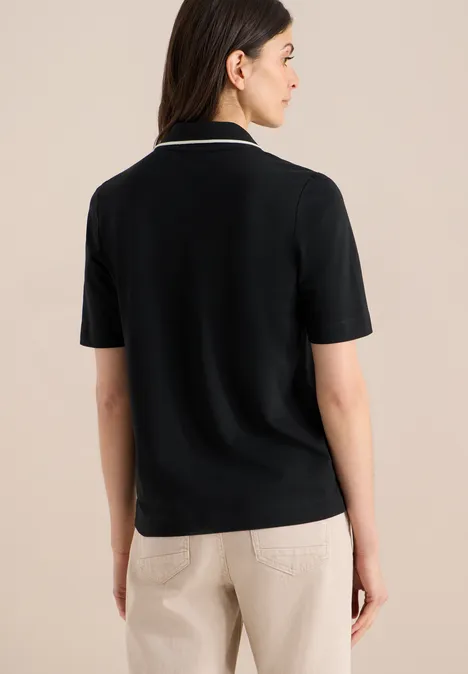 Poloshirt Black