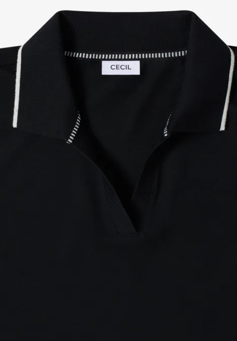 Poloshirt Black