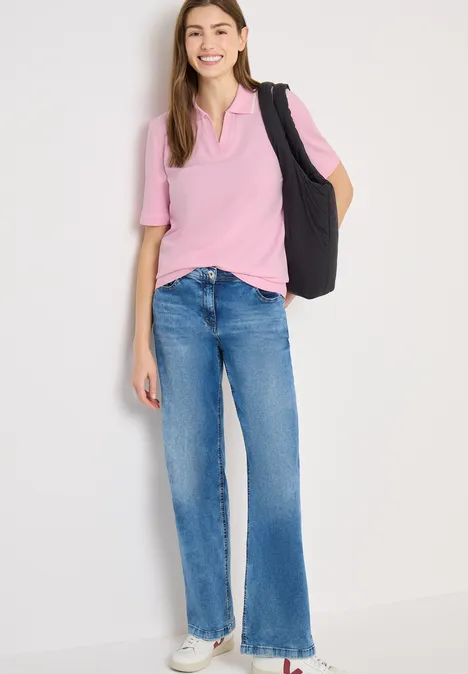 Piqué Poloshirt light blush rose Piqué Poloshirt light blush rose