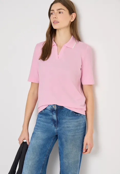 Piqué Poloshirt light blush rose Piqué Poloshirt light blush rose