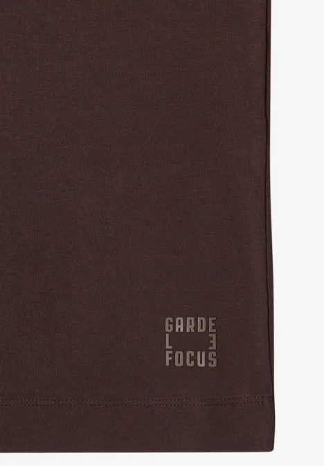 3/4-Arm Shirt mit Split Neck macchiato brown 3/4-Arm Shirt mit Split Neck macchiato brown